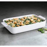 Clever Cooking Rectangular Baking Dish 34x24cm and Serving Dish Cover 36x26cm