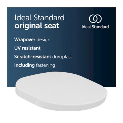 TONIC SEAT WHITE COVER SOFT CLOSE EG