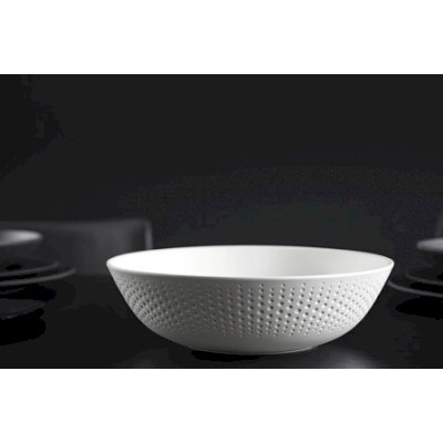 Manufacture Collier Blanc Fruit/Decorative Bowl 27x8cm