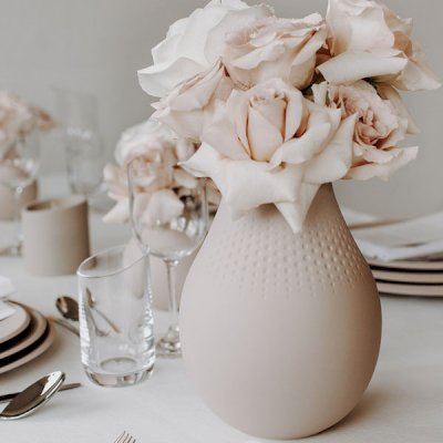 Manufacture Collier Beige Vase Perle Tall