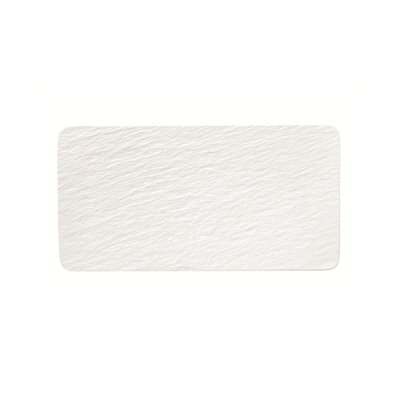 Manufacture Rock Blanc Rectangular Serving Plate
