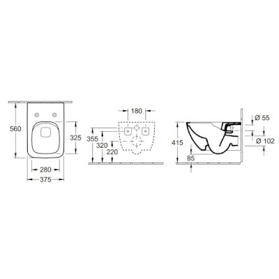 Venticello Combi-Pack (Sanitary Ceramics)
