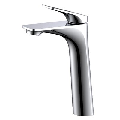 Long Basin Mixer Chrome with Flexible Tube