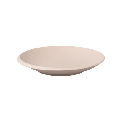 NewMoon Beige Bowl Flat 25cm