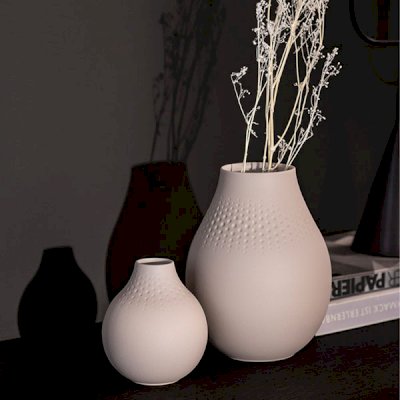 Manufacture Collier Beige Vase Perle Tall