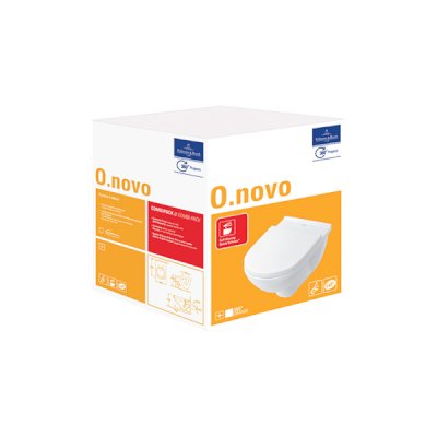 O.NOVO COMBI PACK WALL HUNG WC