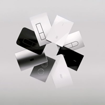 OLEAS M2 F/PLATE DUAL CHROME IS