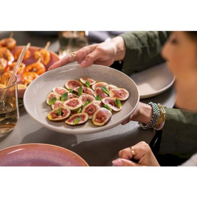 Perlemor Sand Flat Plate 27cm
