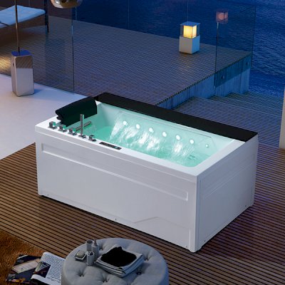 MASSAGE BATH TUB 180X100X73 CM