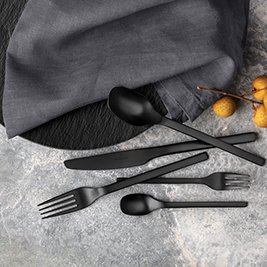 Manufacture Rock Cutlery Set 20pcs