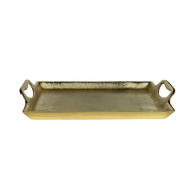 Serving Tray Rectangle Champagne Gold 25cm