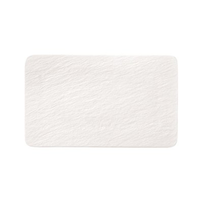 Manufacture Rock Blanc Rectangular Multifunctional Plate