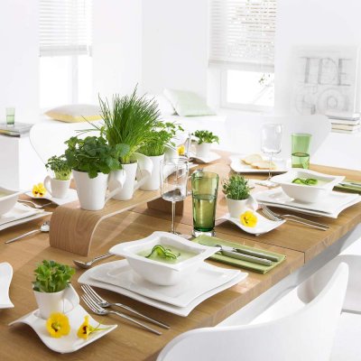NewWave Salad Plate Square 24x24cm