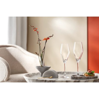 La Divina Champagne Flute Set 4pcs 25.2cm 260ml