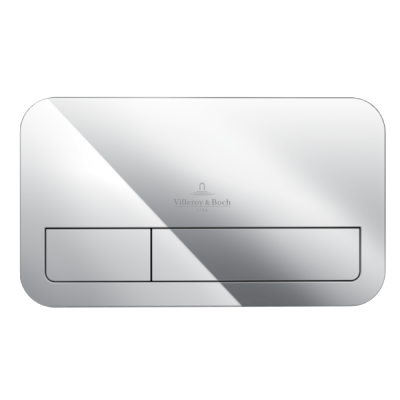 ViConnect Rectangular Flush Plate in Chrome