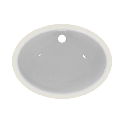 OVAL U/C BSN WHITE