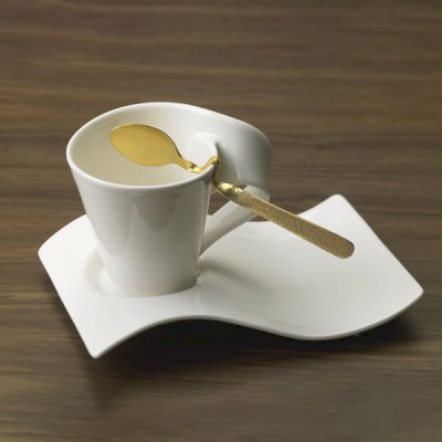 NewWave Caffe Coffee Spoon Gold Plated