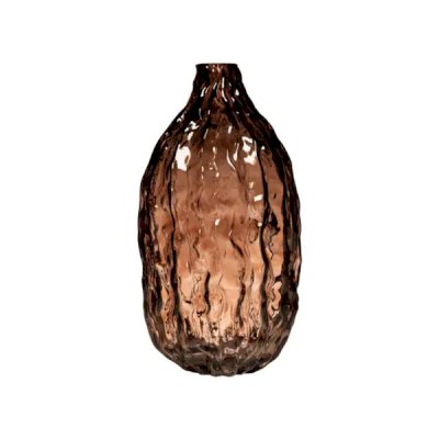 Ripple Bottle Vase Taupe