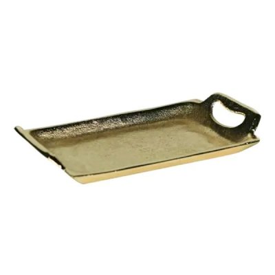Serving Tray Rectangle Champagne Gold 40cm