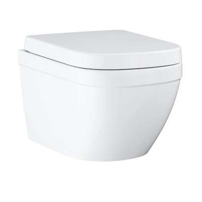 EURO CERAMIC WALL HUNG WC SET SOFT CLOSE