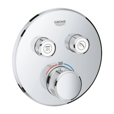 GrohTherm Smart Control for Concealed Installation with 2 Valves