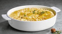 Clever Cooking Round Baking Dish 24cm and Serving Dish Cover 26cm