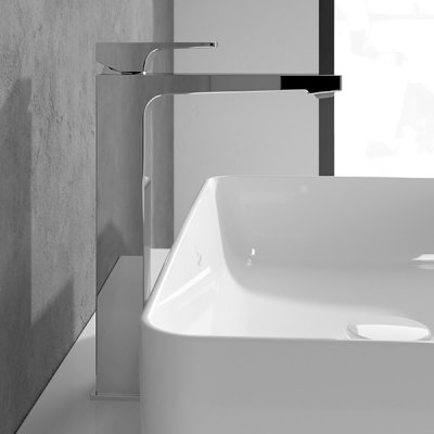 Architectura Square Tall single-lever basin mixer