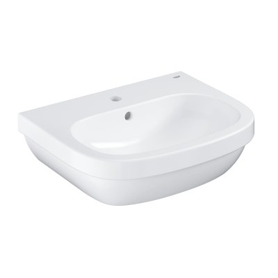 Euro Ceramic washbasin wall hung 55