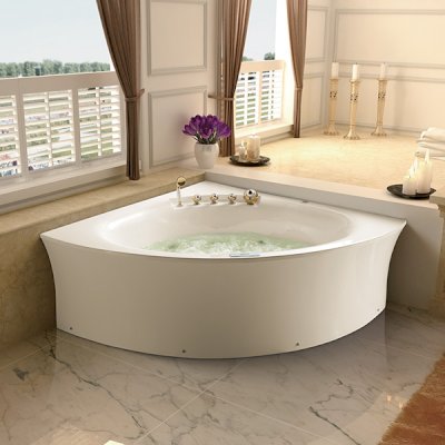 MASSAGE BATH TUB 155X155X62 CM