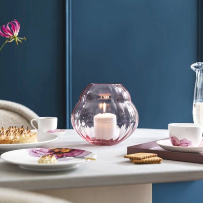 Rose Garden Home Vase Hurricane Lamp Rose