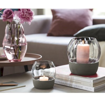 Rose Garden Home Hurricane Lamp