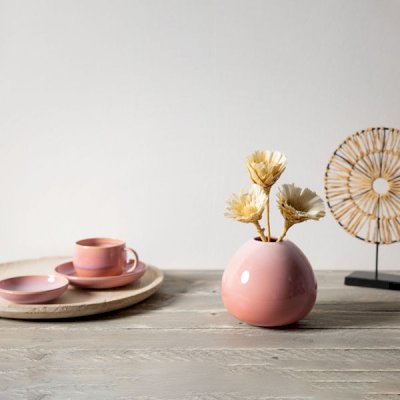 Perlemor Home Drop Vase Small