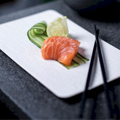 Manufacture Rock Blanc Rectangular Multifunctional Plate