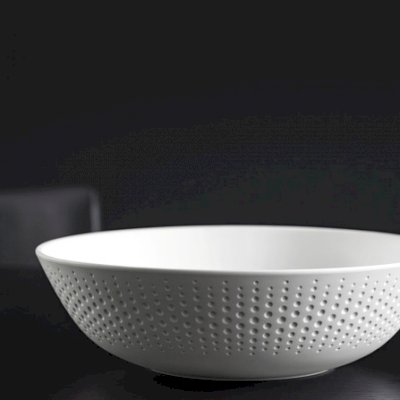 Manufacture Collier Blanc Fruit/Decorative Bowl 27x8cm