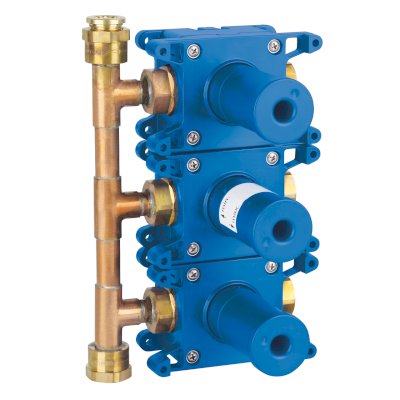 RAPIDO C TRIPLE CONCEALED VALVE ROUGH IN
