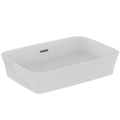 IPALYSS VSL BSN 55X38 WHITE RECT OF