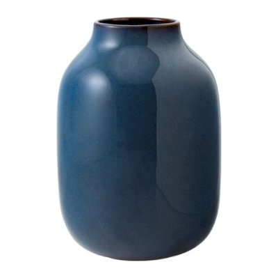 Lave Home Nek Vase Bleu Uni Large 15.5x15.5x22cm