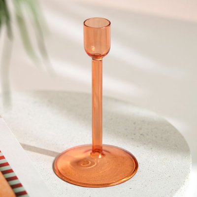 Like Home Candleholder apricot,  S