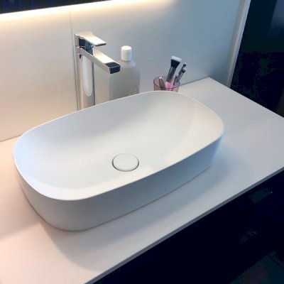 Architectura Tall Single Lever Basin Mixer