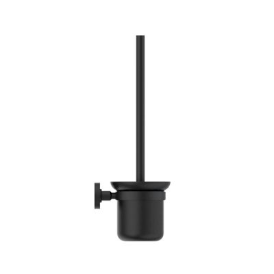 IOM BRSH SET BLACK GLASS & HLDR WMTD