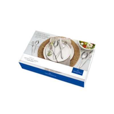 Arthur Brushed Cutlery Set 68pcs