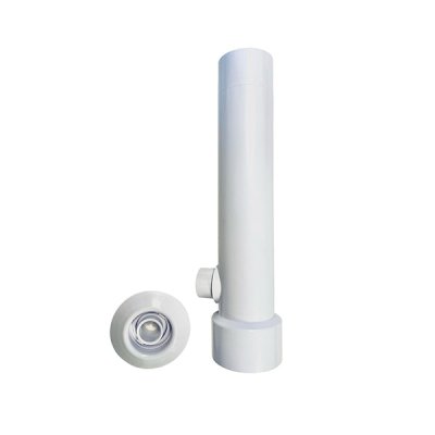 HYDRO GUNITE VENTURI TEE, WHITE PVC 1 1/2