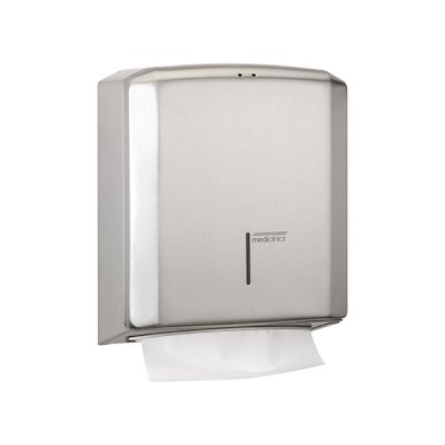 PAPER TOWEL DISPENSER - STAINLESS STEEL , SATIN FINISH