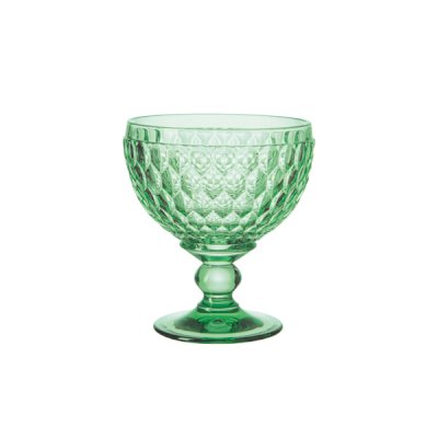 Boston Colored Champagne Bowl-Green