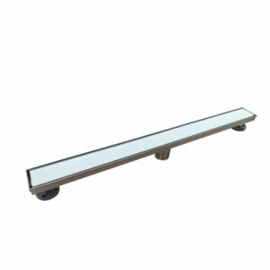 LINEAR DRAIN WITH HORIZONTAL OUTLET  (P-TRAP)800X70X67 MM
