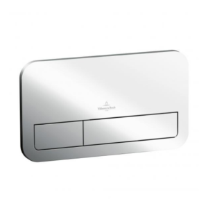 ViConnect Rectangular Flush Plate in Brushed Chrome