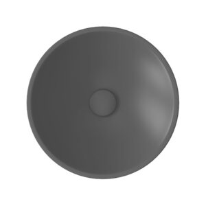ColorIsvea Opaque 45cm Countertop Washbasin 2C Anthracite Matt