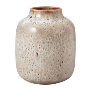 Lave Home Nek Vase Beige Small 12.5x12.5x15.5cm