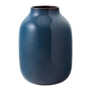 Lave Home Nek Vase Bleu Uni Large 15.5x15.5x22cm