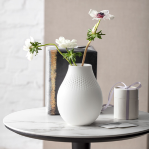 Manufacture Collier Blanc Vase Perle Tall
